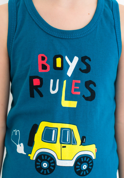 Комплект для мальчика Артур Boys бирюзовый кулир