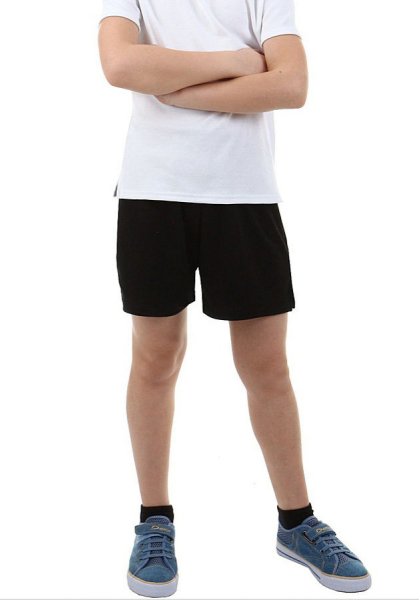 Шорты черные кулир