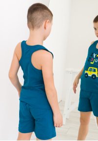Комплект для мальчика Артур Boys бирюзовый кулир