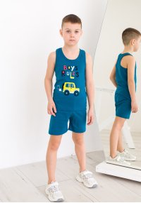 Комплект для мальчика Артур Boys бирюзовый кулир