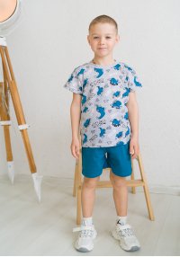 Комплект для мальчика летний Фредди дино кулир
